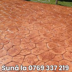 Beton Amprentat Modelul care reproduce piatra naturala de munte - piatra iregulara - 1